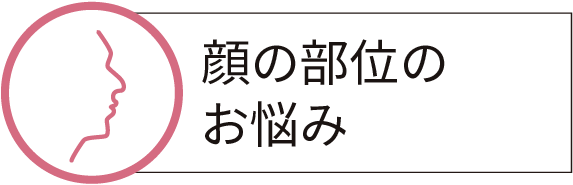 顔の部位のお悩み