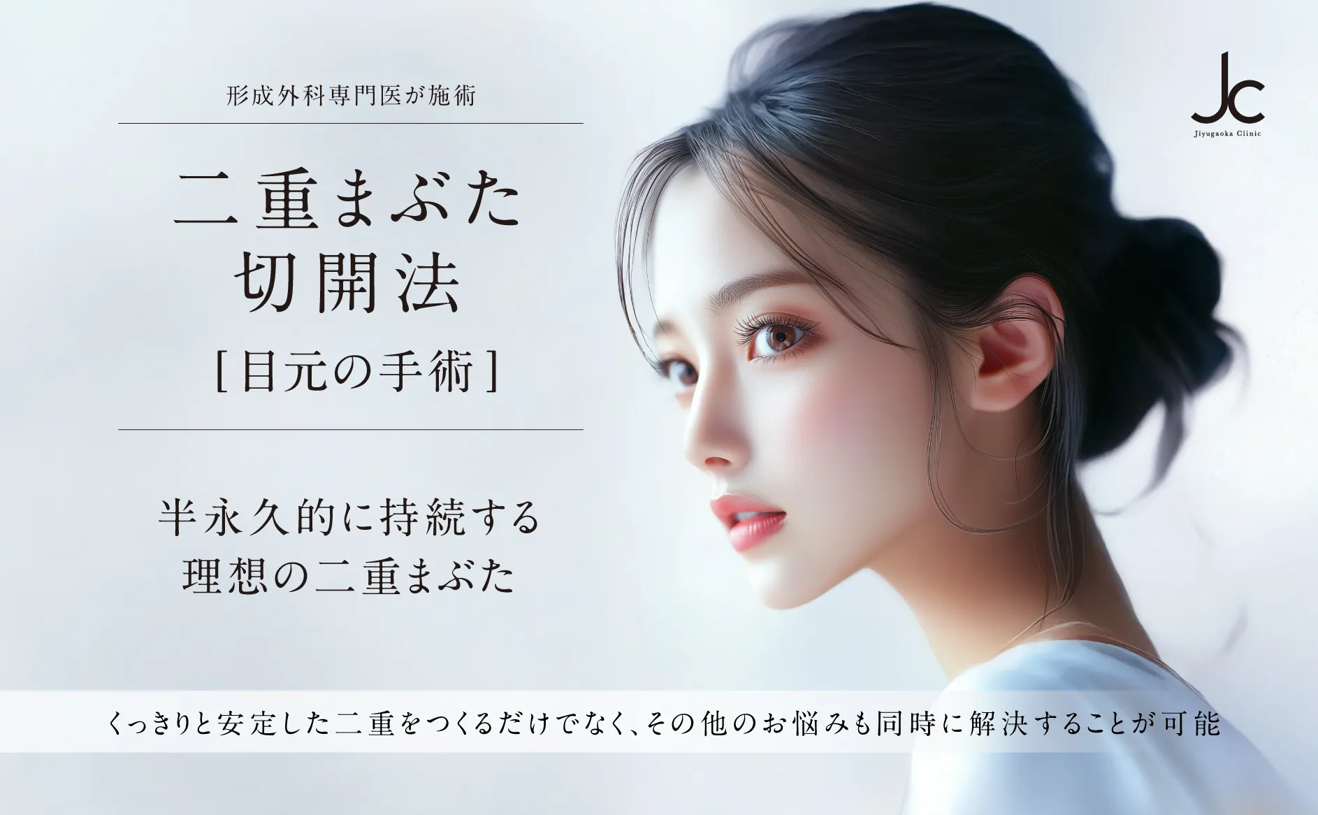 二重まぶた切開法
