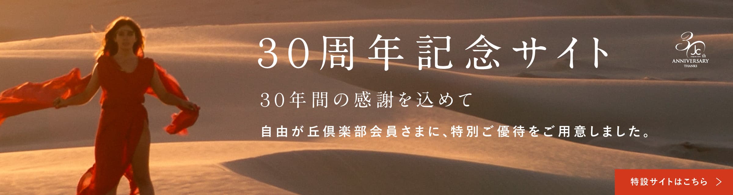 30周年バナー