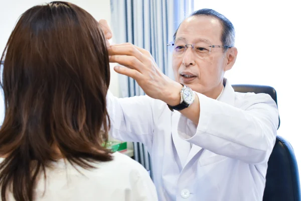 大慈弥医師の診察風景