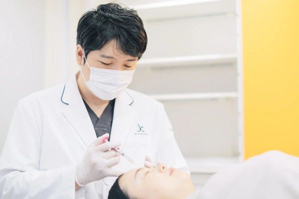 兵頭医師の注入風景