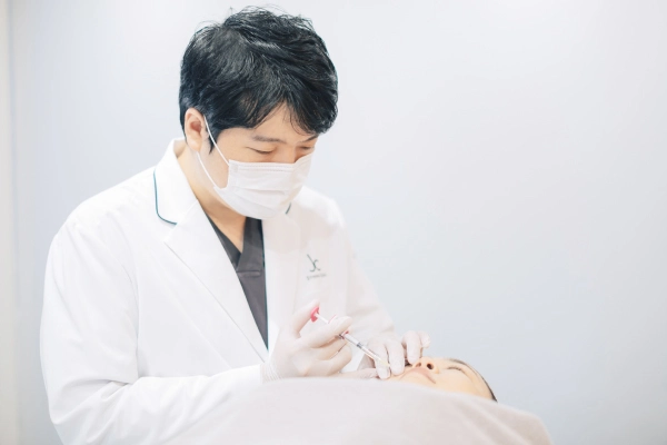 兵頭医師の注入風景