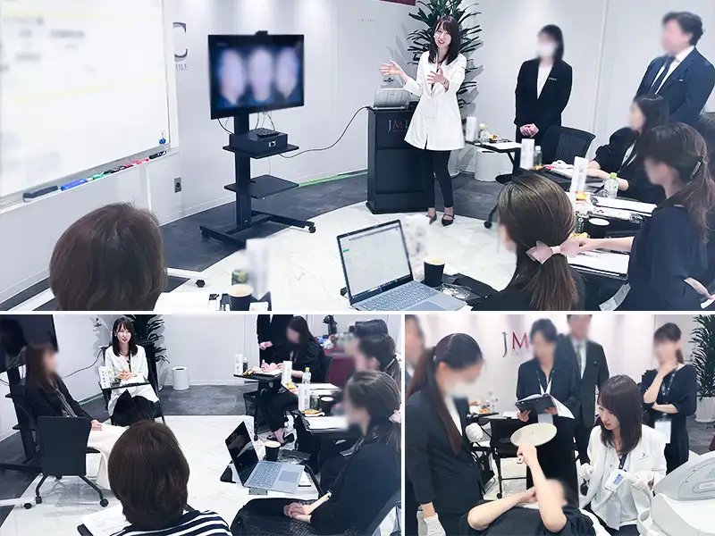 ソフウェーブのセミナーで講師を務める恵理医師